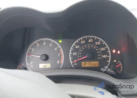 2010 Toyota Corolla Le z USA, uszkodzony, nr VIN 2T1BU4EE3AC226503